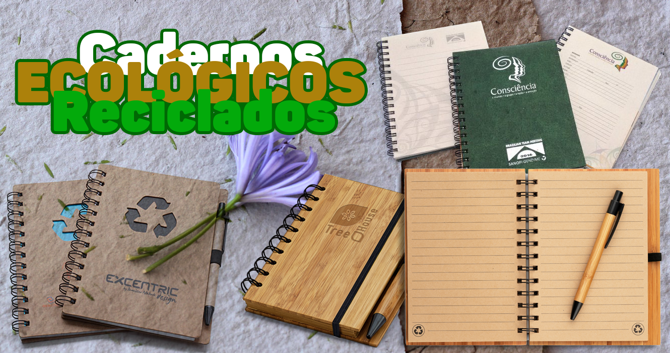 Cadernos Ecológicos, Reciclados